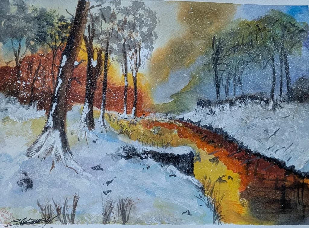 Winter Ember Creek