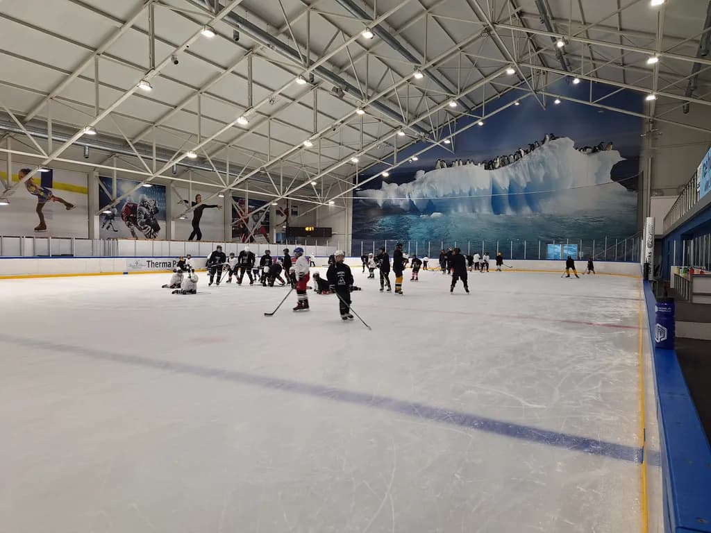Ice Dreams: A Dynamic Hockey Practice in Motion