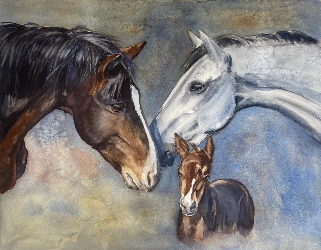 Horse Family Bond