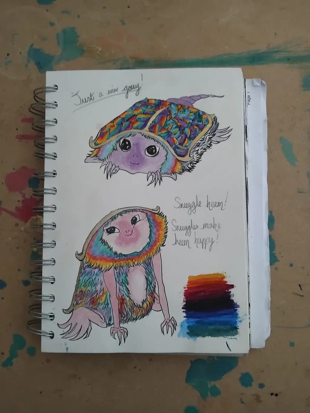 Whimsical Snuggle Creatures: A Colorful Journey of Joy and Cuteness