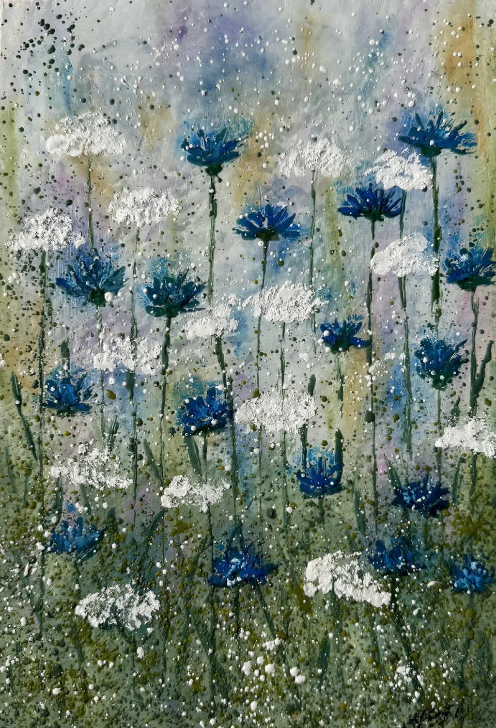 Blue Meadow Bloom