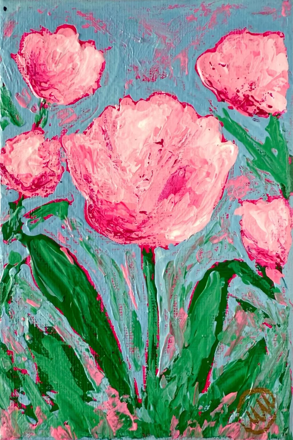 Pink Bloom Texture