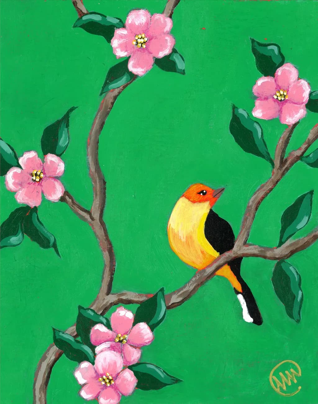 Springtime Perch
