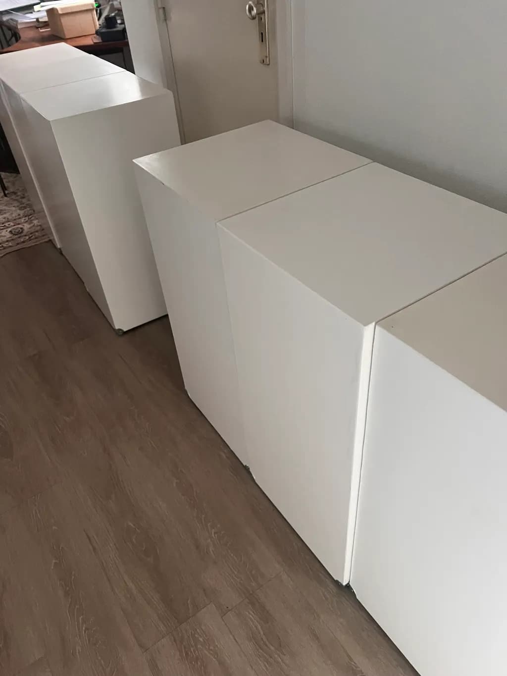 Modern White Cabinets