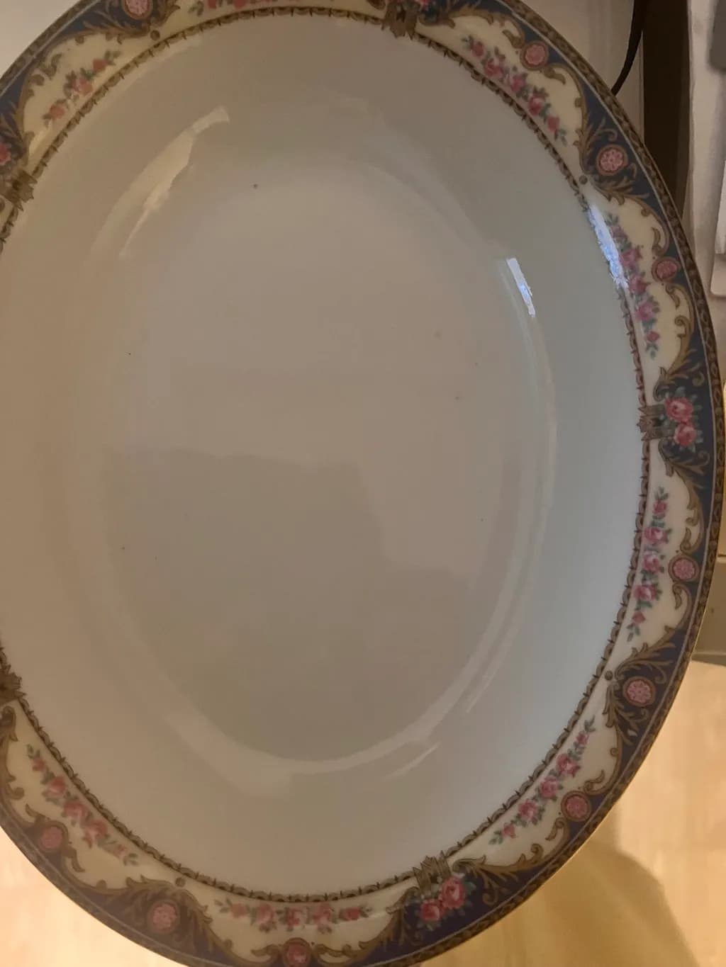 Ornate Floral Plate