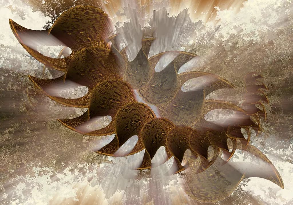 Whispers of Nature: A Dance of Organic Forms and Light