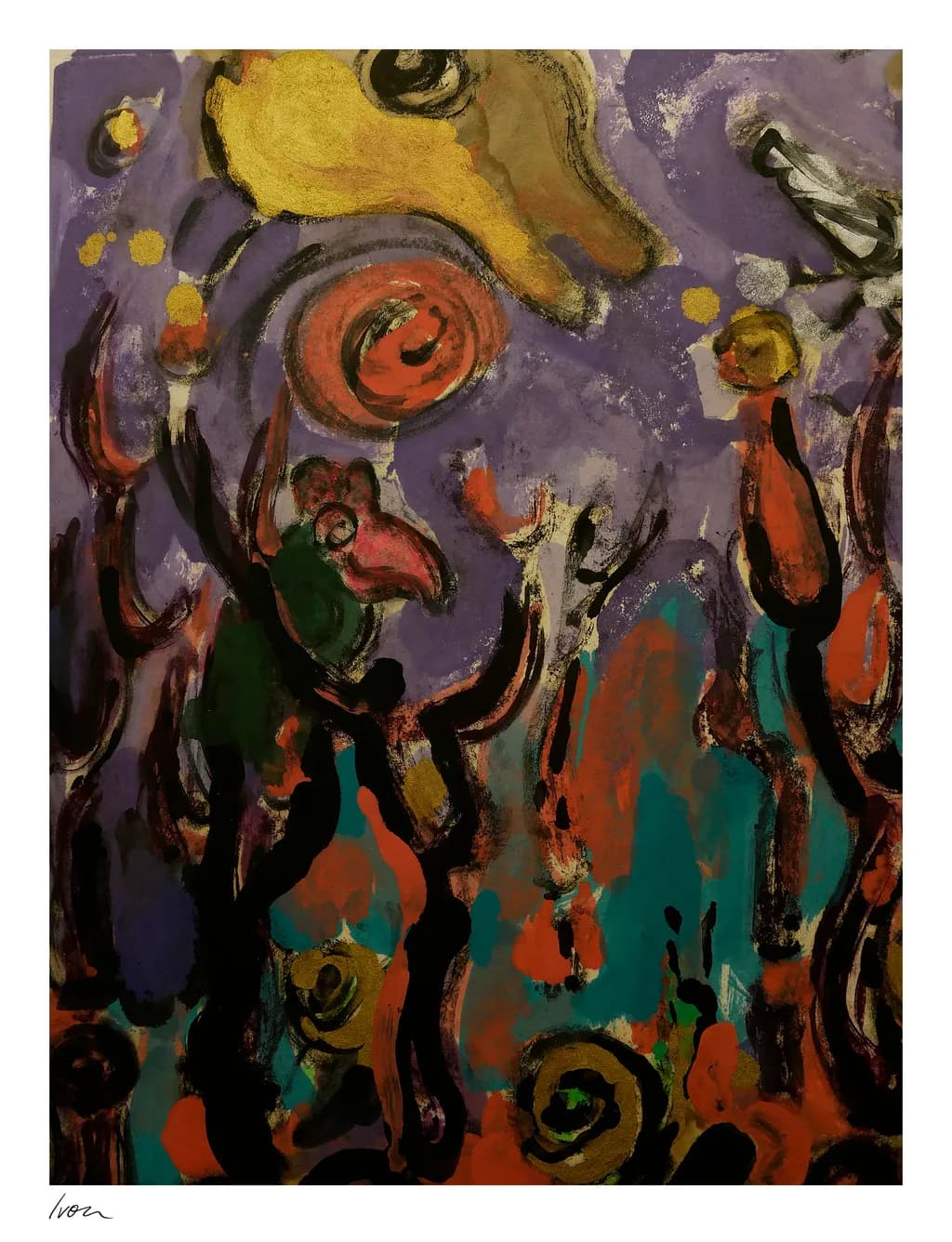 Whimsical Dance of Colors: A Vibrant Exploration of Nature's Essence