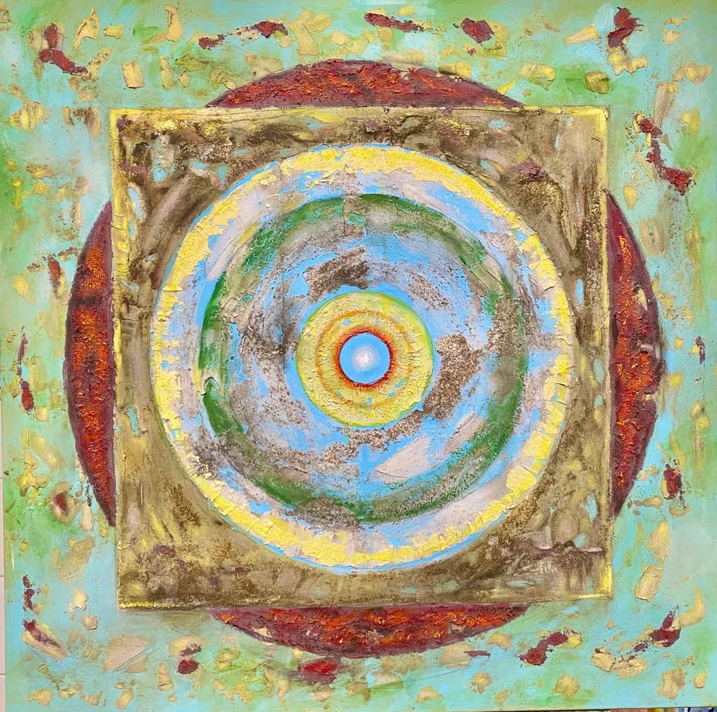 Ethereal Harmony: A Journey Through Color and Form in Abstract Art