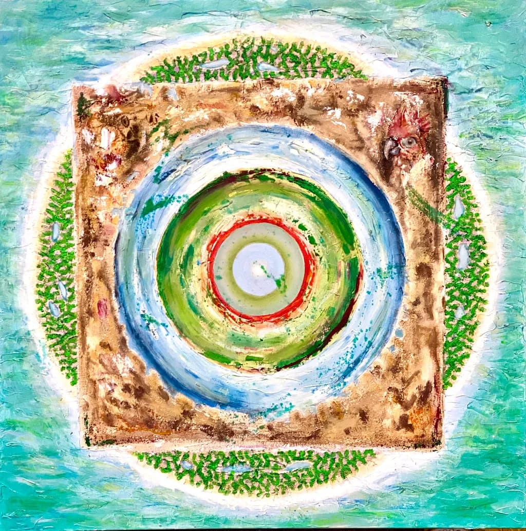 Harmony in Circles: A Journey Through Color and Texture