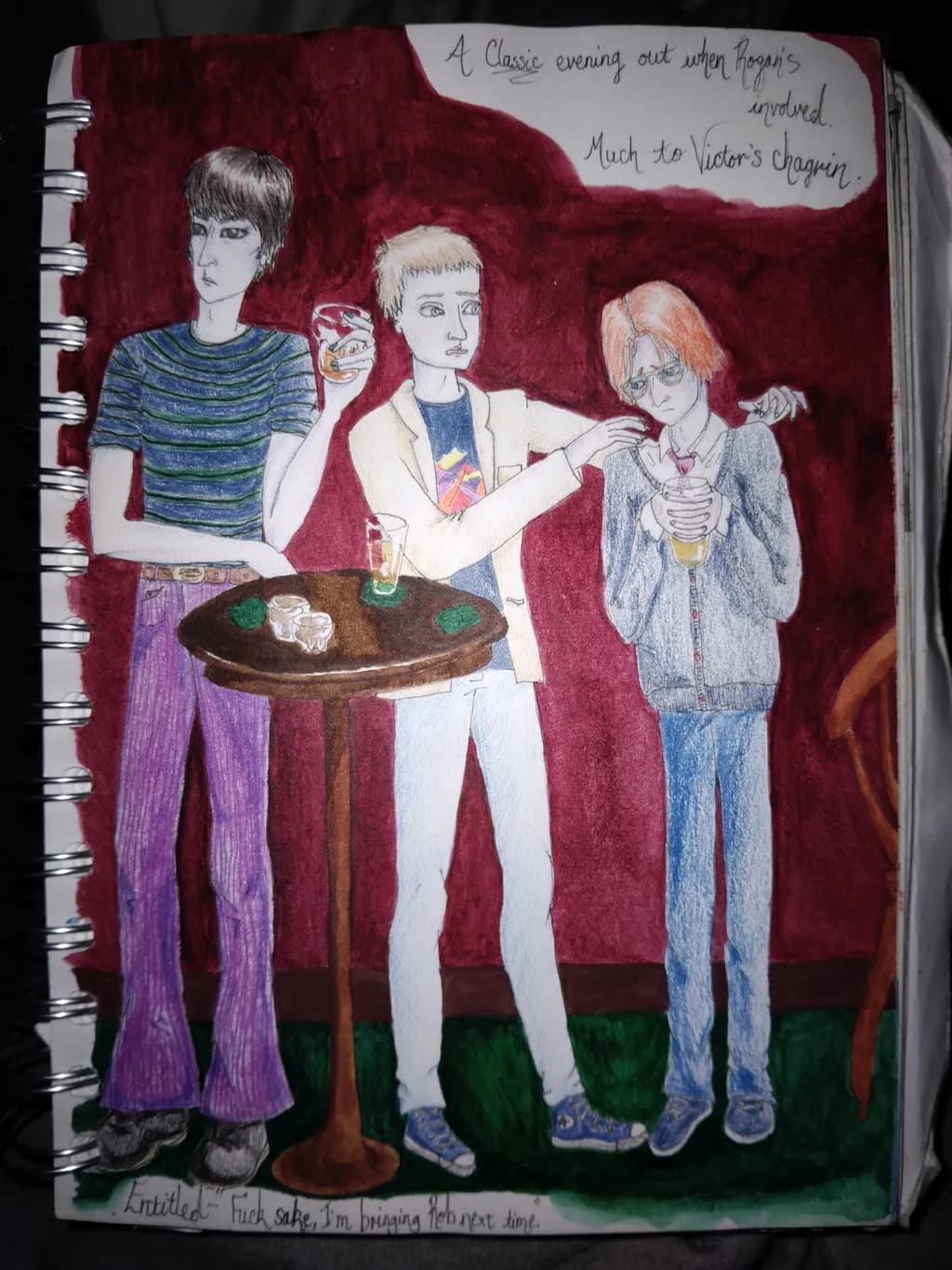 A Night Out: Revelry and Regret Among Friends
