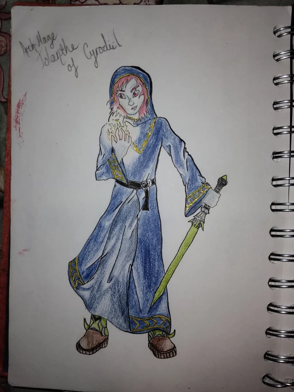 Mystical Archmage of Cyrodiil: A Spellbinding Journey Through Fantasy Art