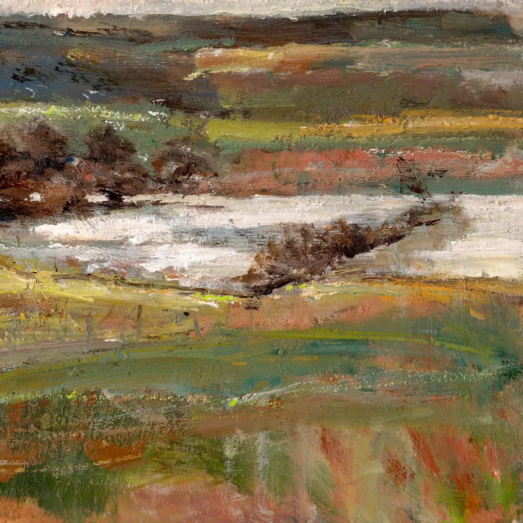 Whispers of the Landscape: A Textured Journey Through Nature's Palette