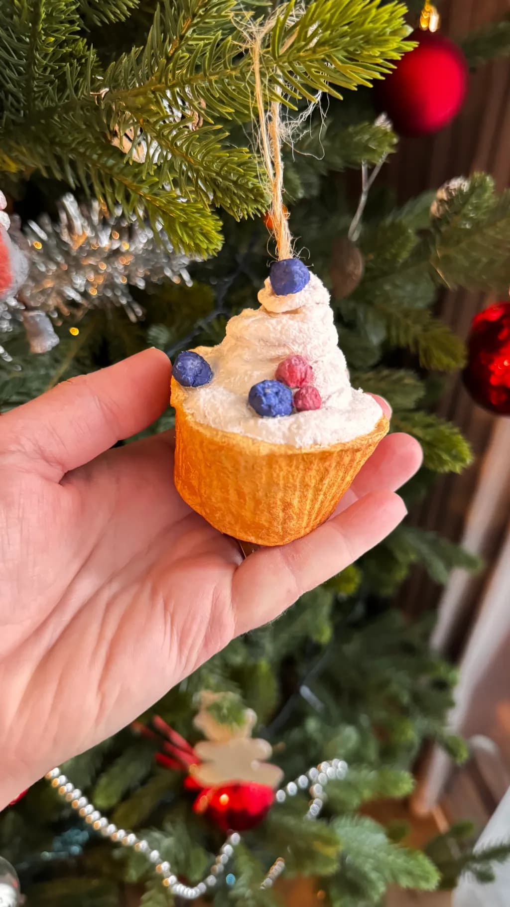Cupcake Ornament