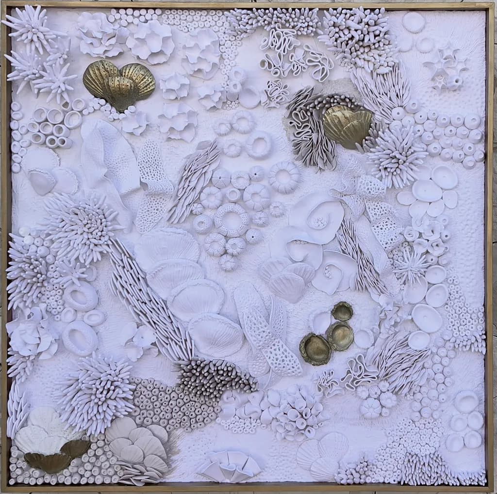 Whispers of the Ocean: A Textural Journey Through Coral and Shells