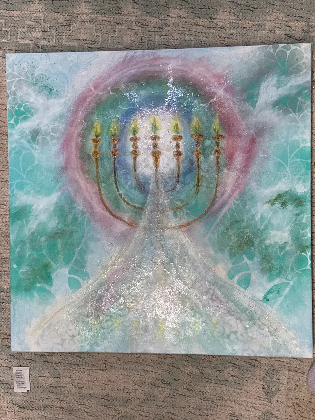 "✨ 'Illuminated Pathways' ✨ - A Journey Through Divine Light and Spiritual Revelation, Where Each Candle Represents Hope and Guidance in Our Inward Journey... www.susanwindham.com #PropheticArt #VisionaryRealism #FaithInspiredArt"