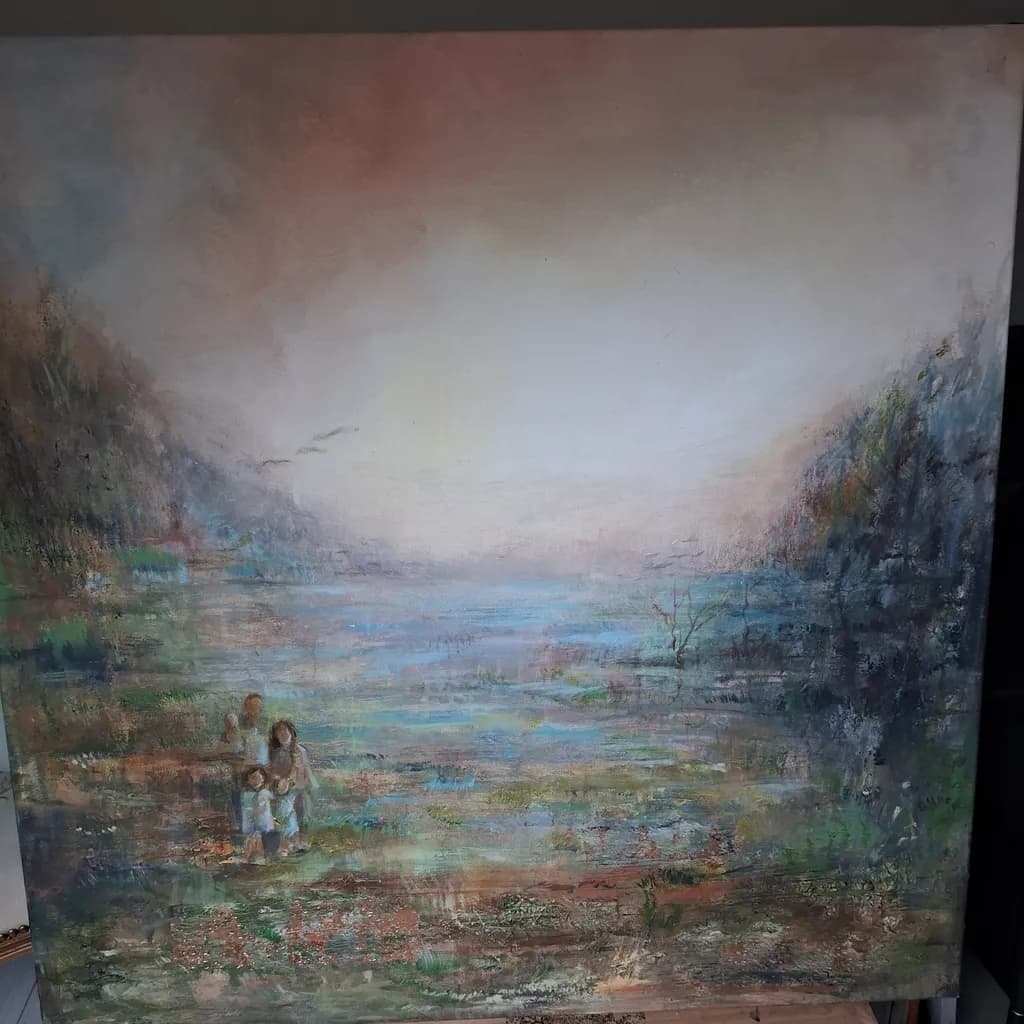 Whispers of Serenity: A Tranquil Landscape Embracing Nature's Embrace