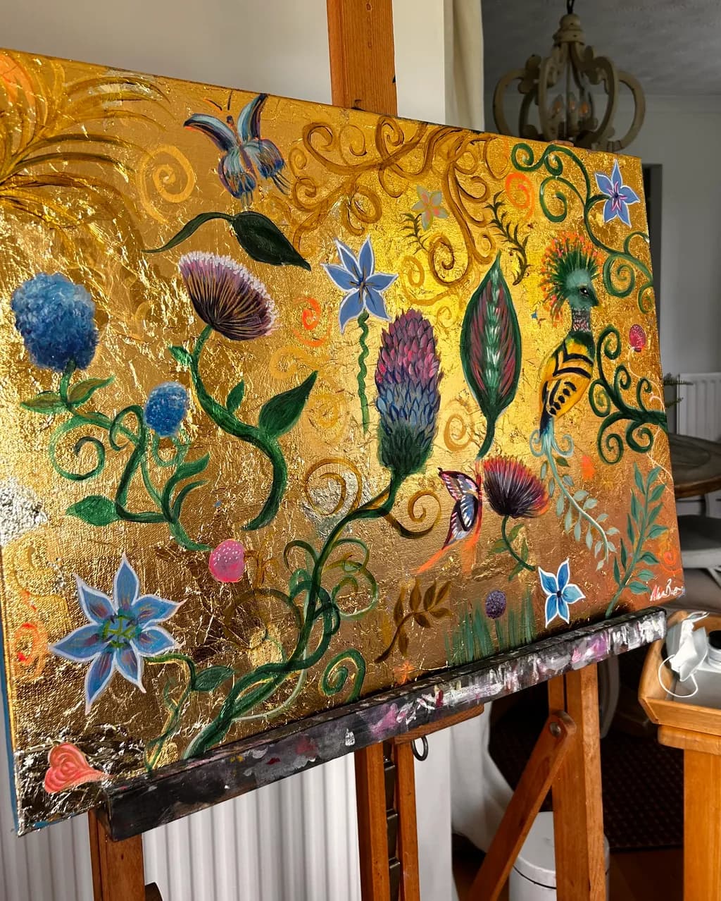 Golden Blossoms: A Vibrant Floral Symphony in Nature's Palette