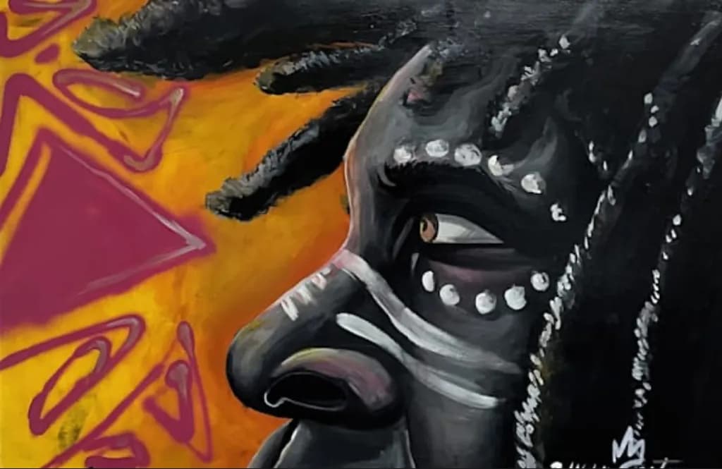 Whispers of Heritage: A Portrait of Identity and Culture