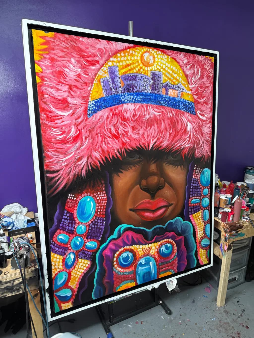 Vibrant Identity: A Celebration of Culture and Color in Contemporary Art