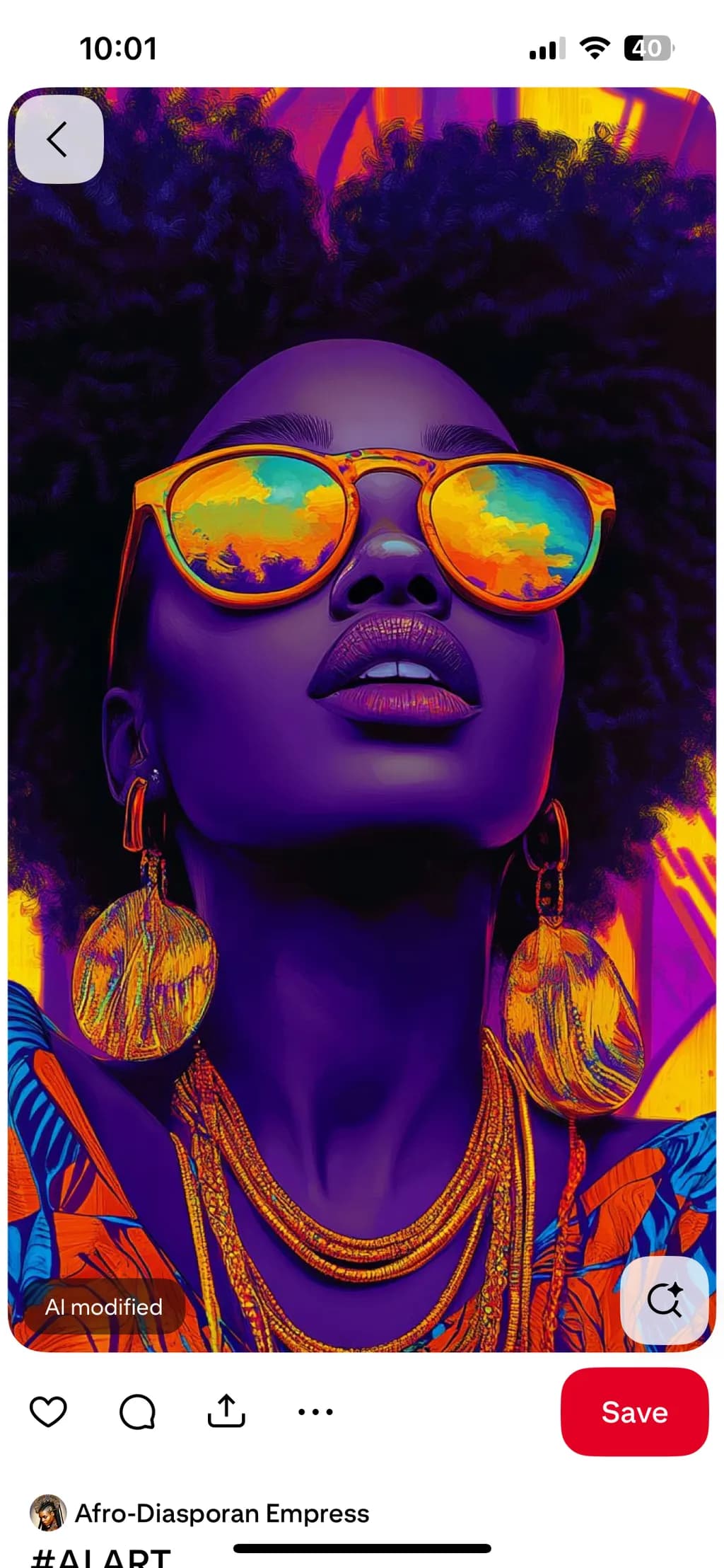 Vibrant Reflections: A Bold Celebration of Cultural Identity and Expression