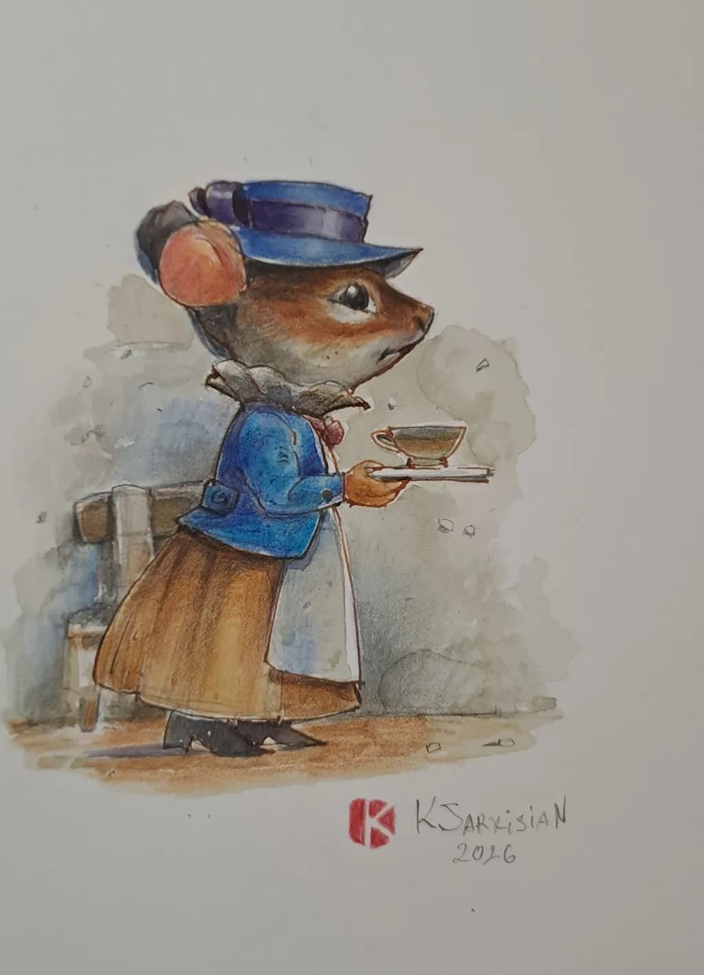 Tea Time Mouse