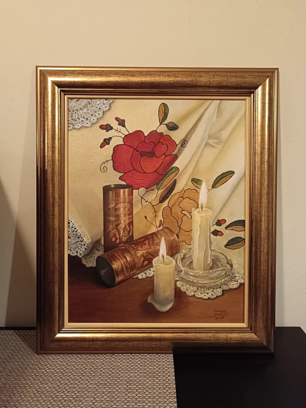Candlelit Rose
