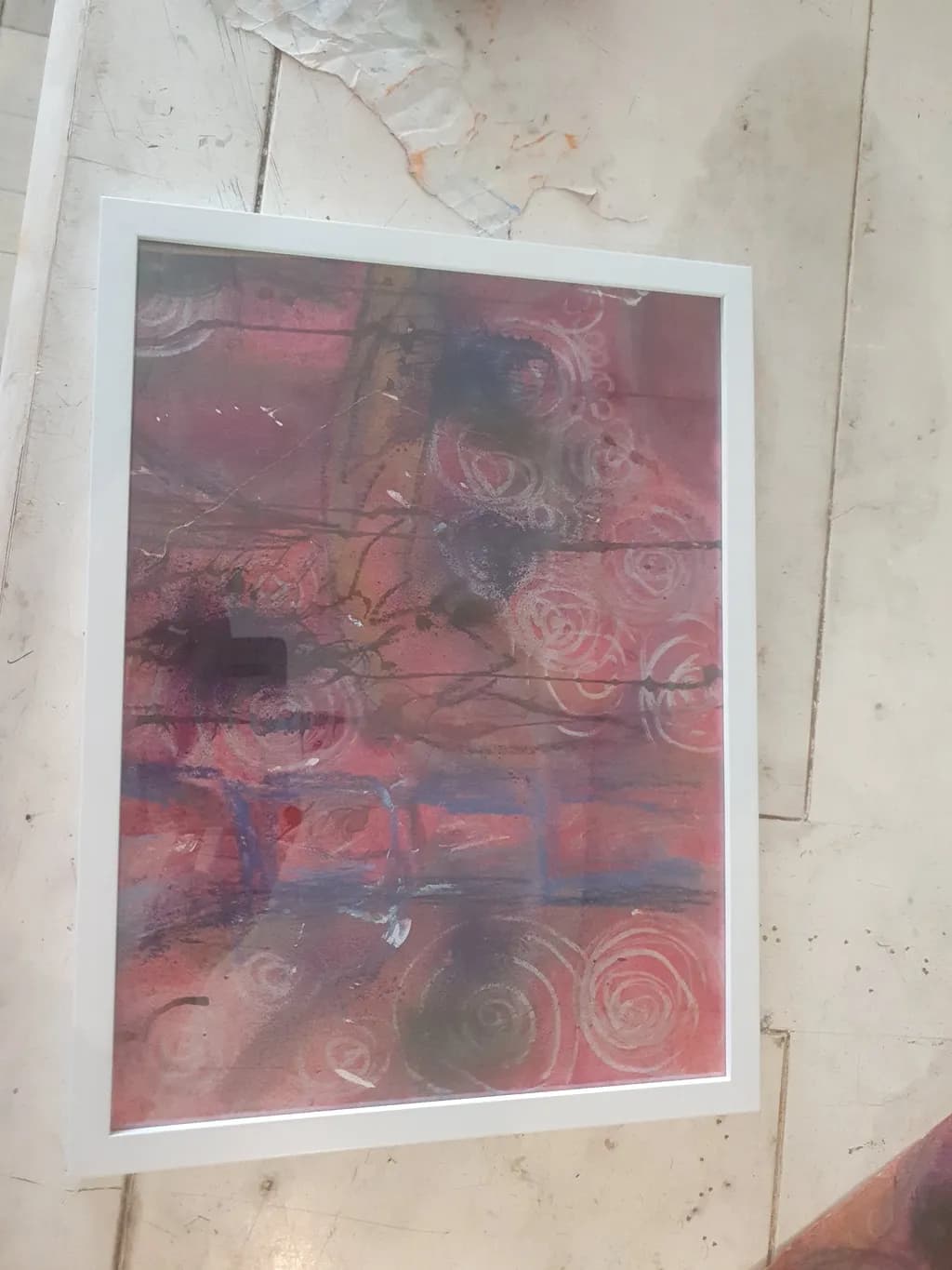 Whirls of Color: An Abstract Journey Through Texture and Emotion