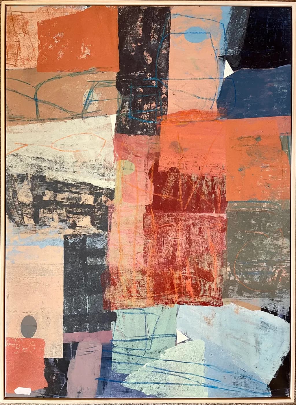 Whispers of Color: A Journey Through Abstract Layers
