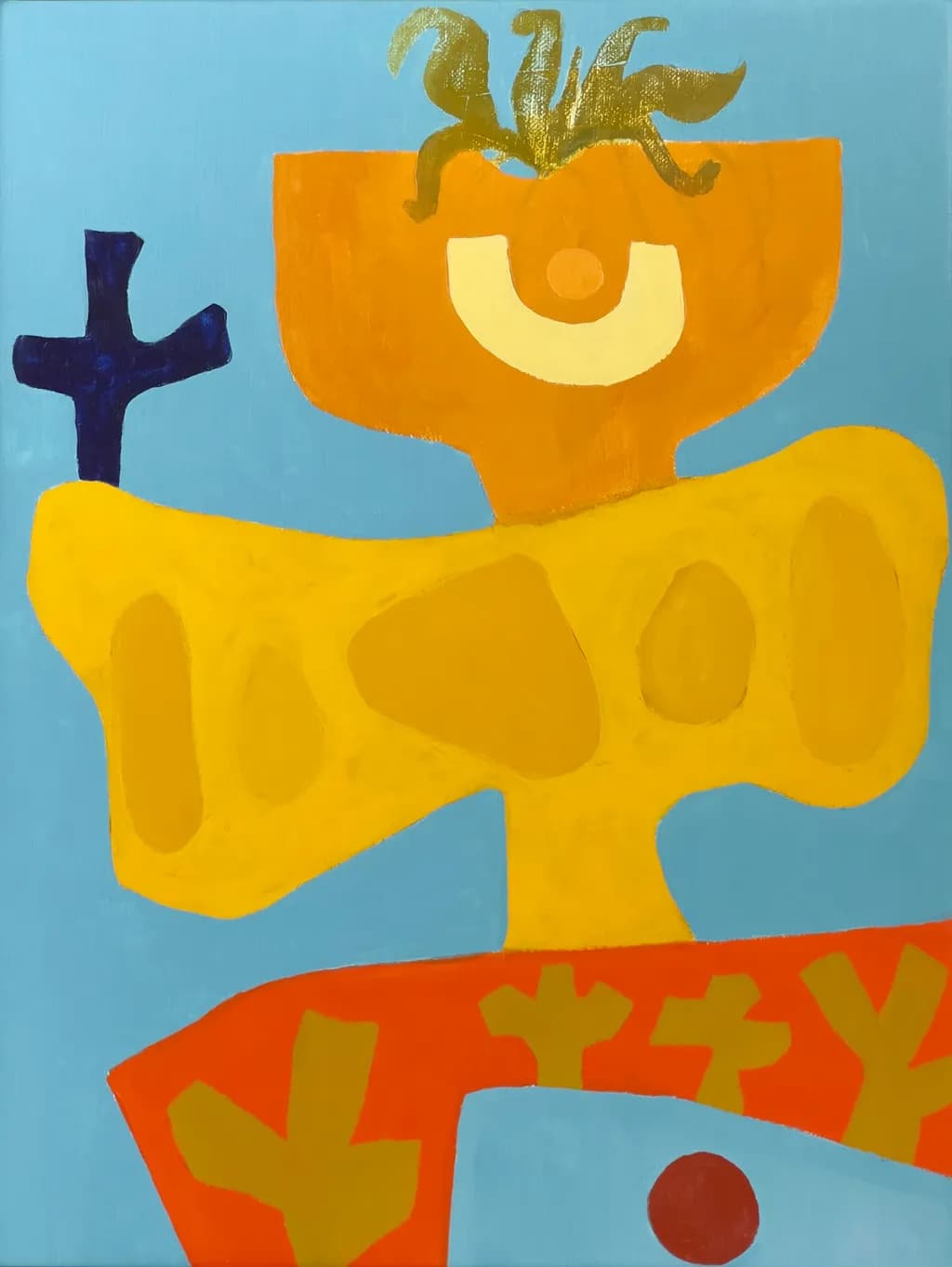 Joyful Harmony: A Playful Dance of Color and Form in Abstract Art