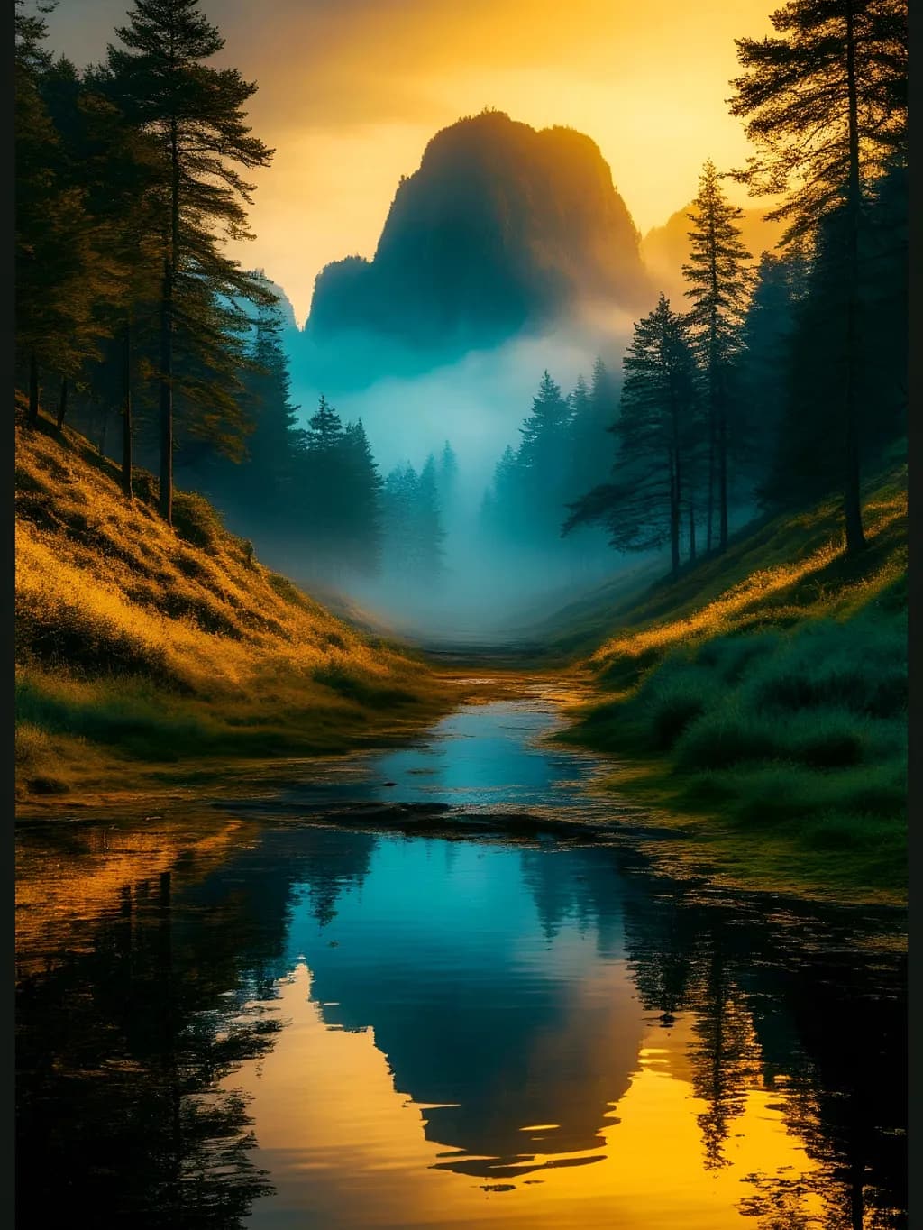 Twilight Reflections
