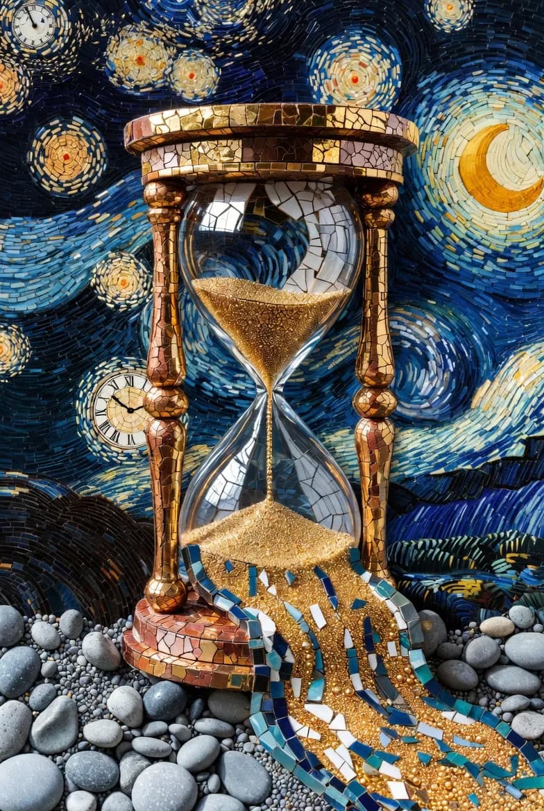 Mosaic Hourglass