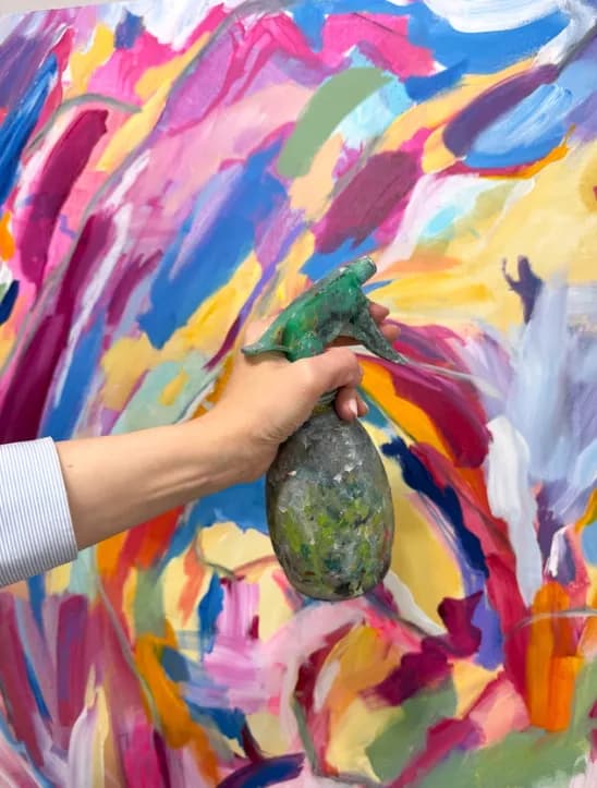 Colorful Chaos: A Whimsical Journey Through Abstract Creativity