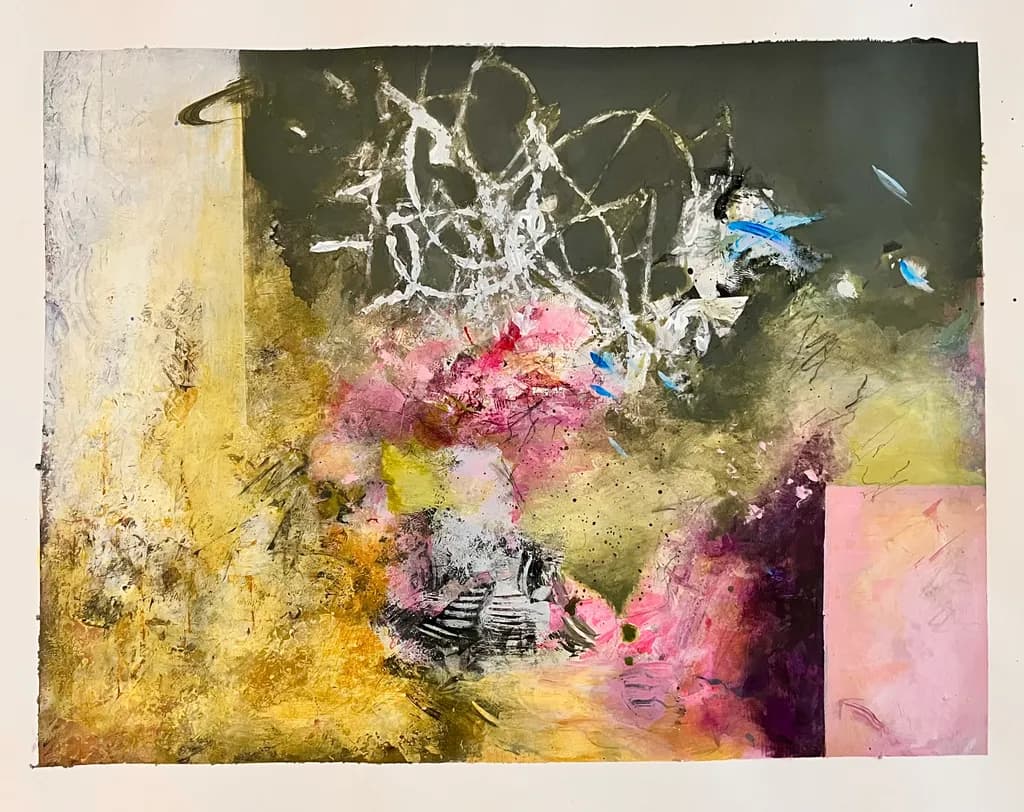 Whispers of Color: An Abstract Journey Through Light and Emotion