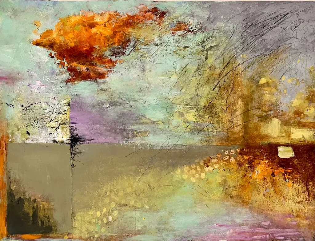 Whispers of Color: An Abstract Journey Through Light and Emotion