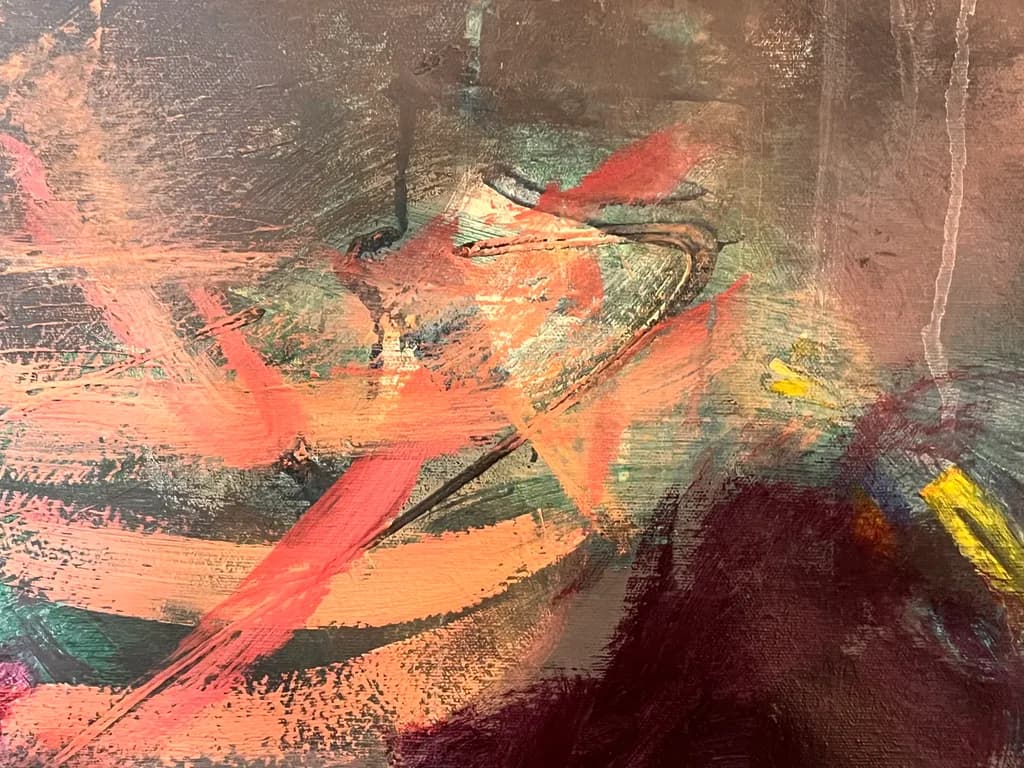 Vibrant Whirls: An Abstract Dance of Color and Emotion