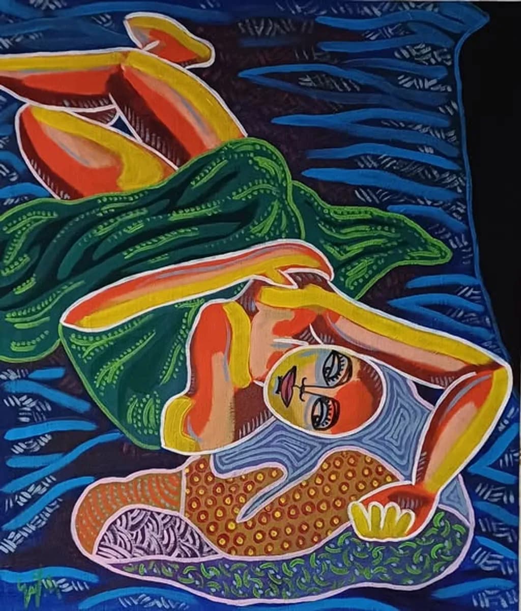 Reclining Mosaic