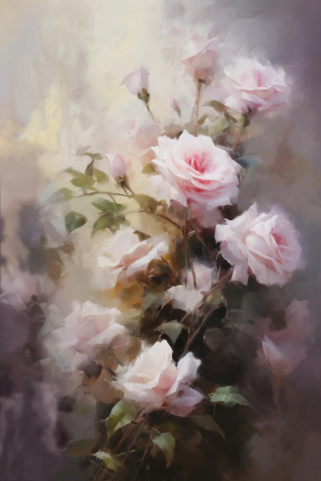 Vintage Pink Roses