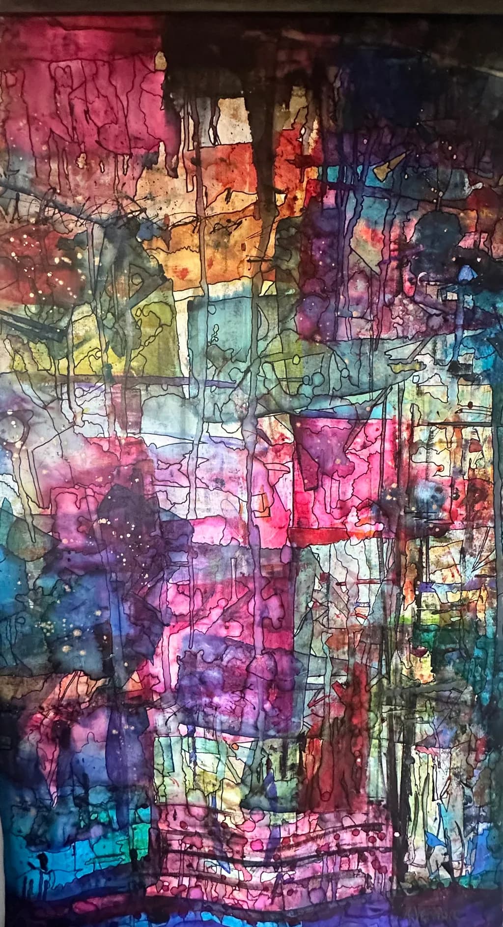 Vibrant Echoes: A Kaleidoscope of Color and Emotion