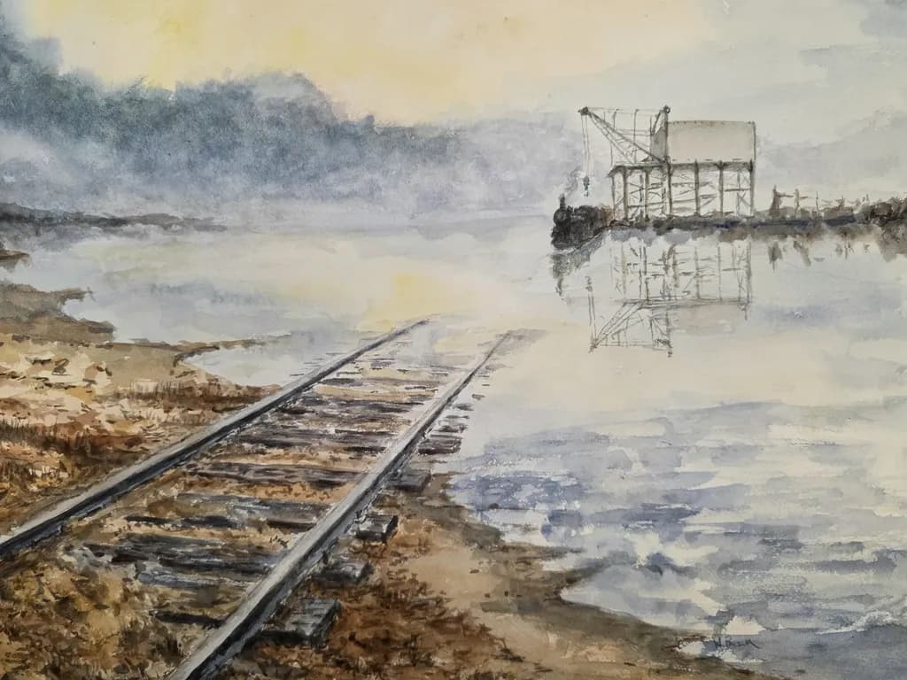 A Mirage Along the Rails
