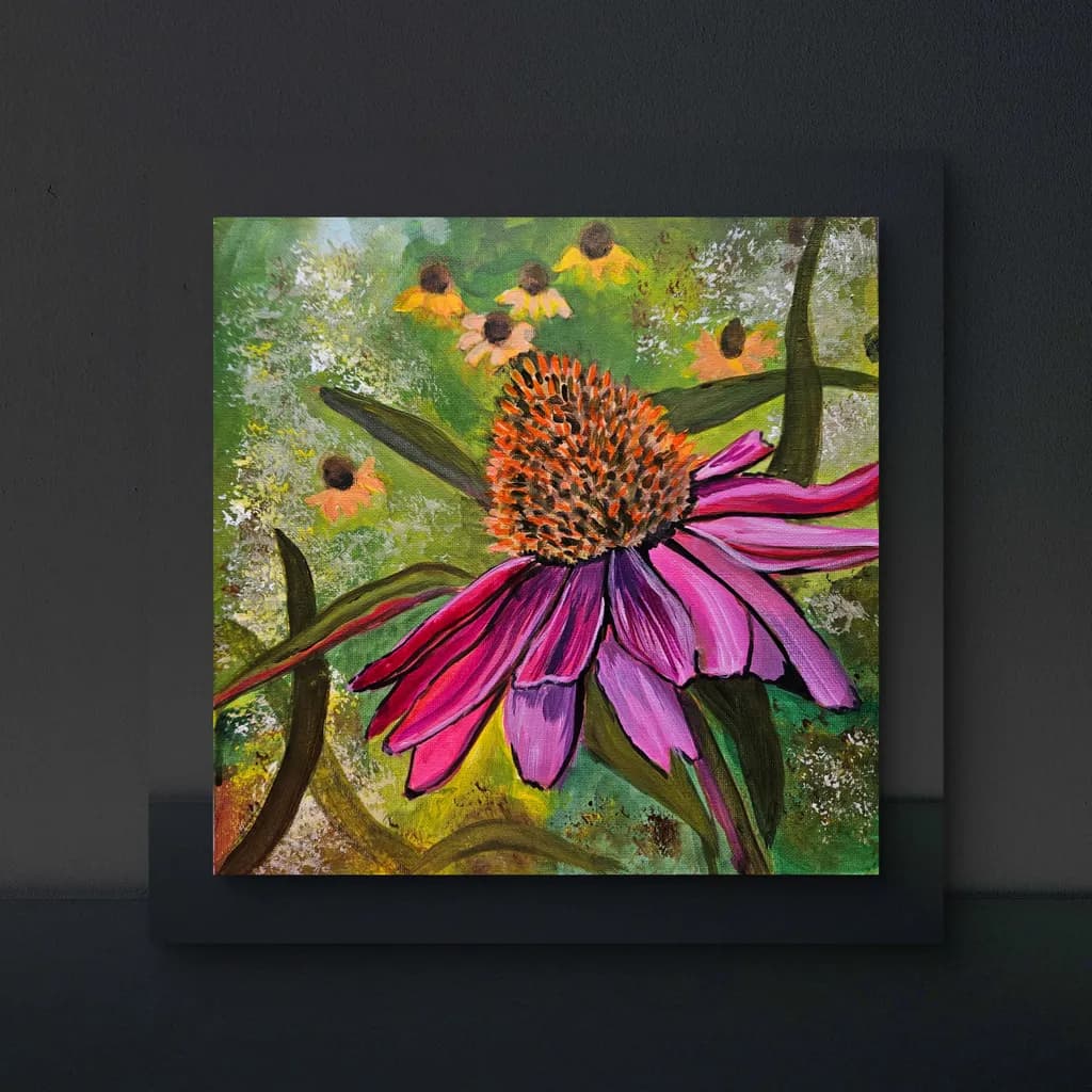 Purple Coneflower Bloom