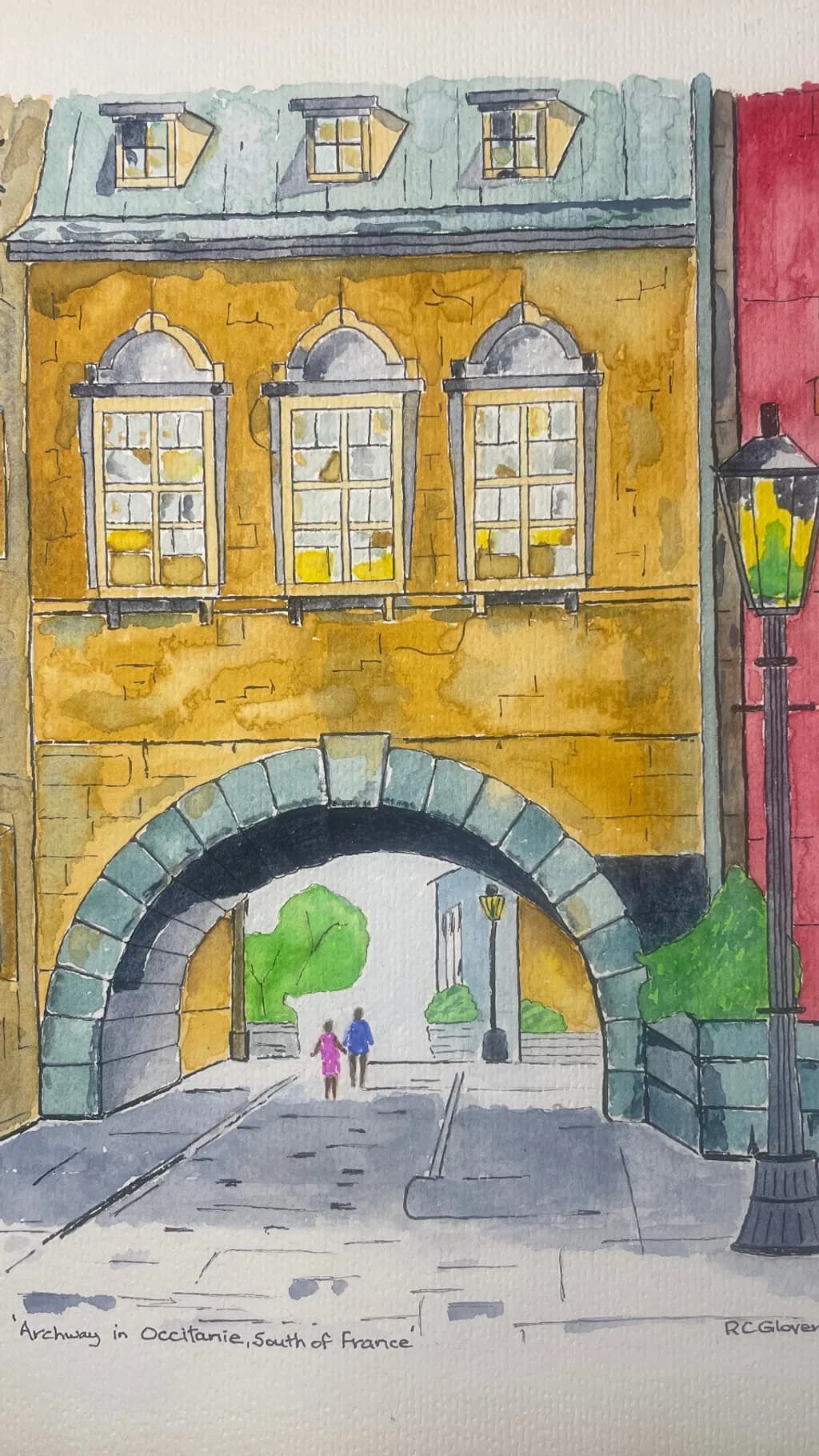 Archway in Occitanie