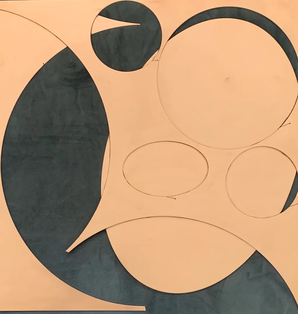 Ethereal Geometry: A Dance of Shapes and Shadows in Minimalist Harmony
