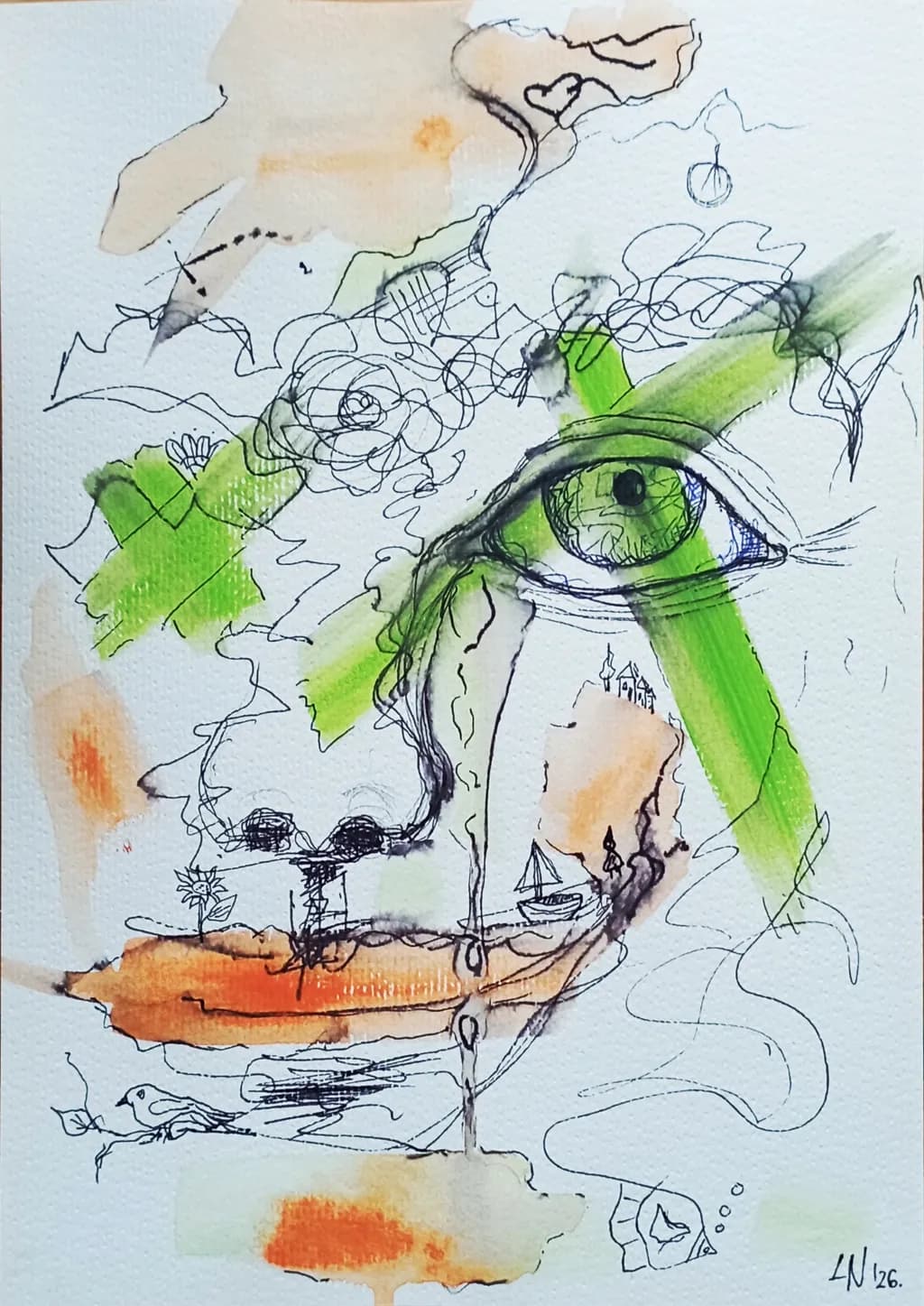 Scribble Face Mix-Up
