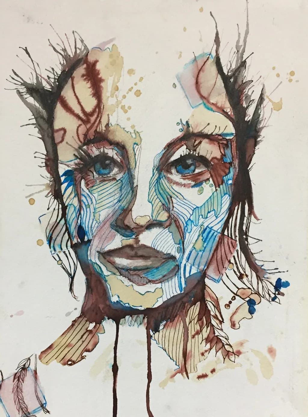 Fragmented Face
