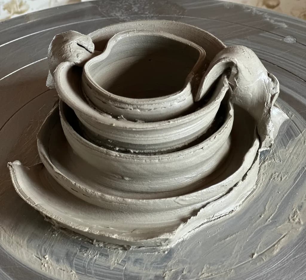 Whispers of Clay: A Serene Journey Through Form and Texture