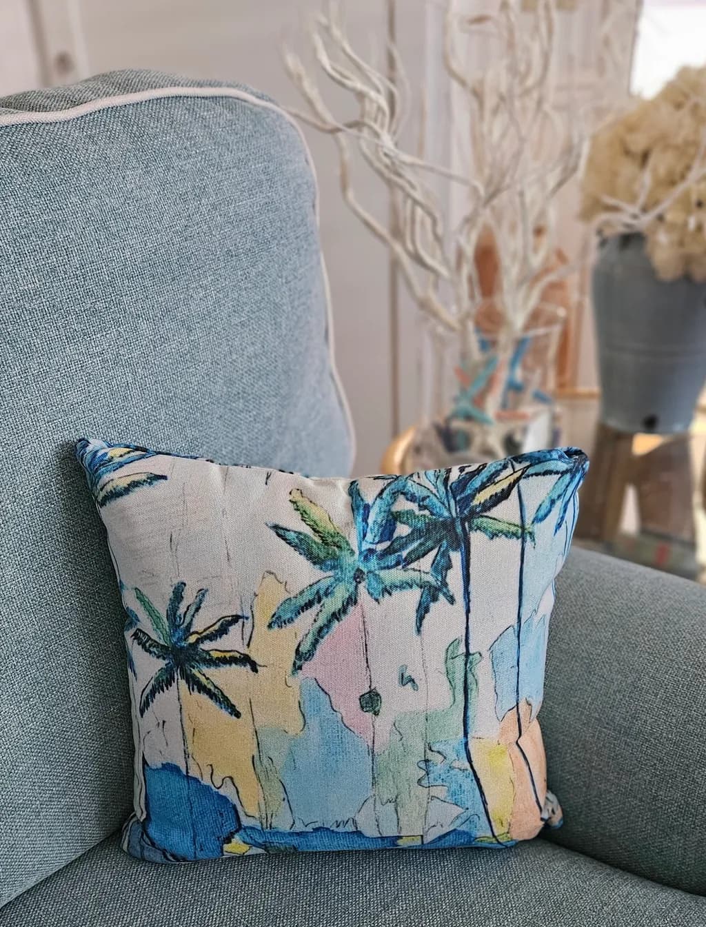 Palm Breeze Pillow