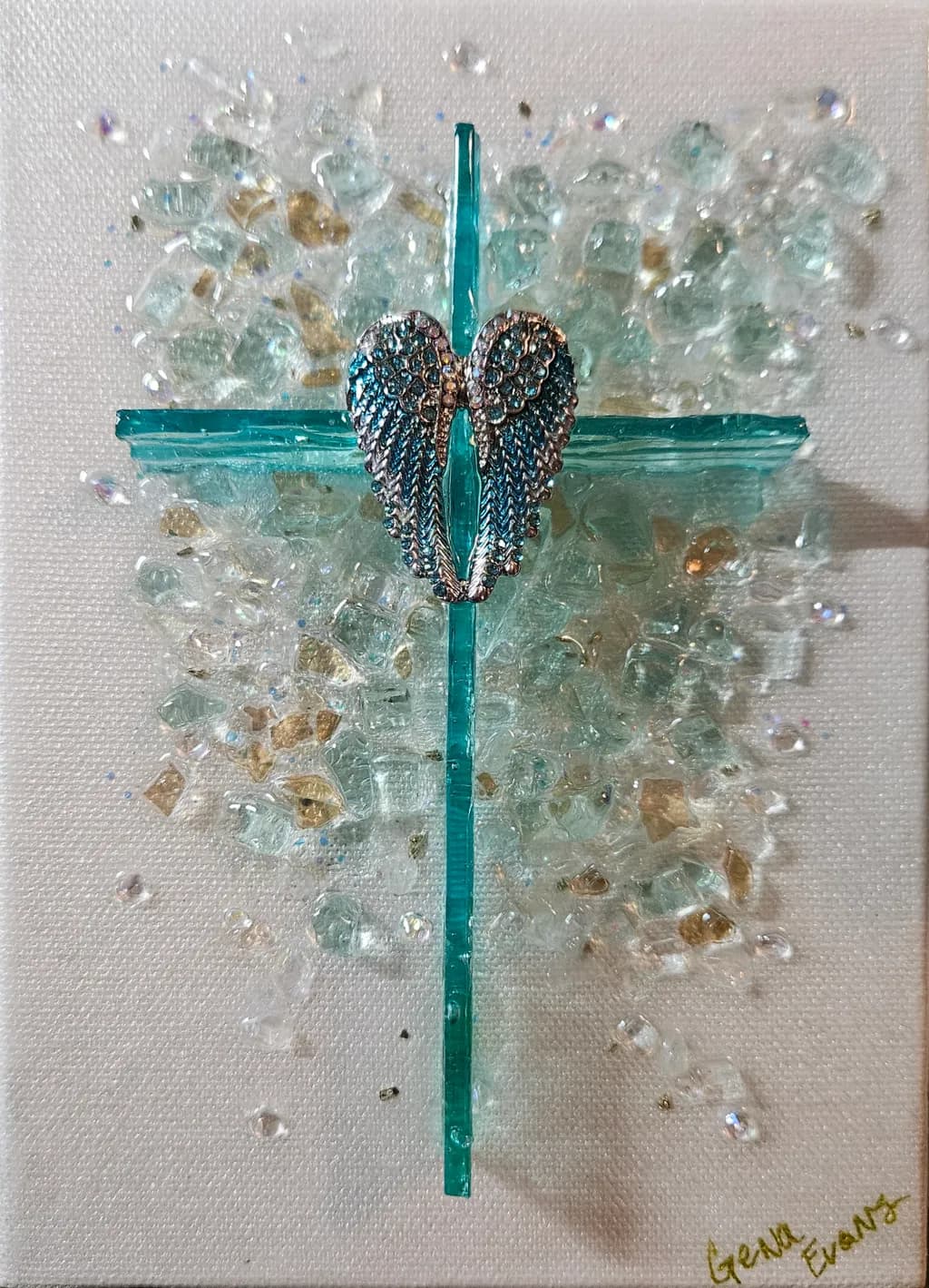 Glass Angel Cross