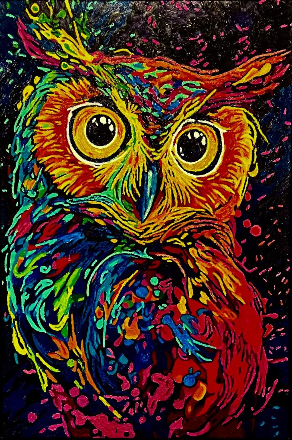 Neon Feathers