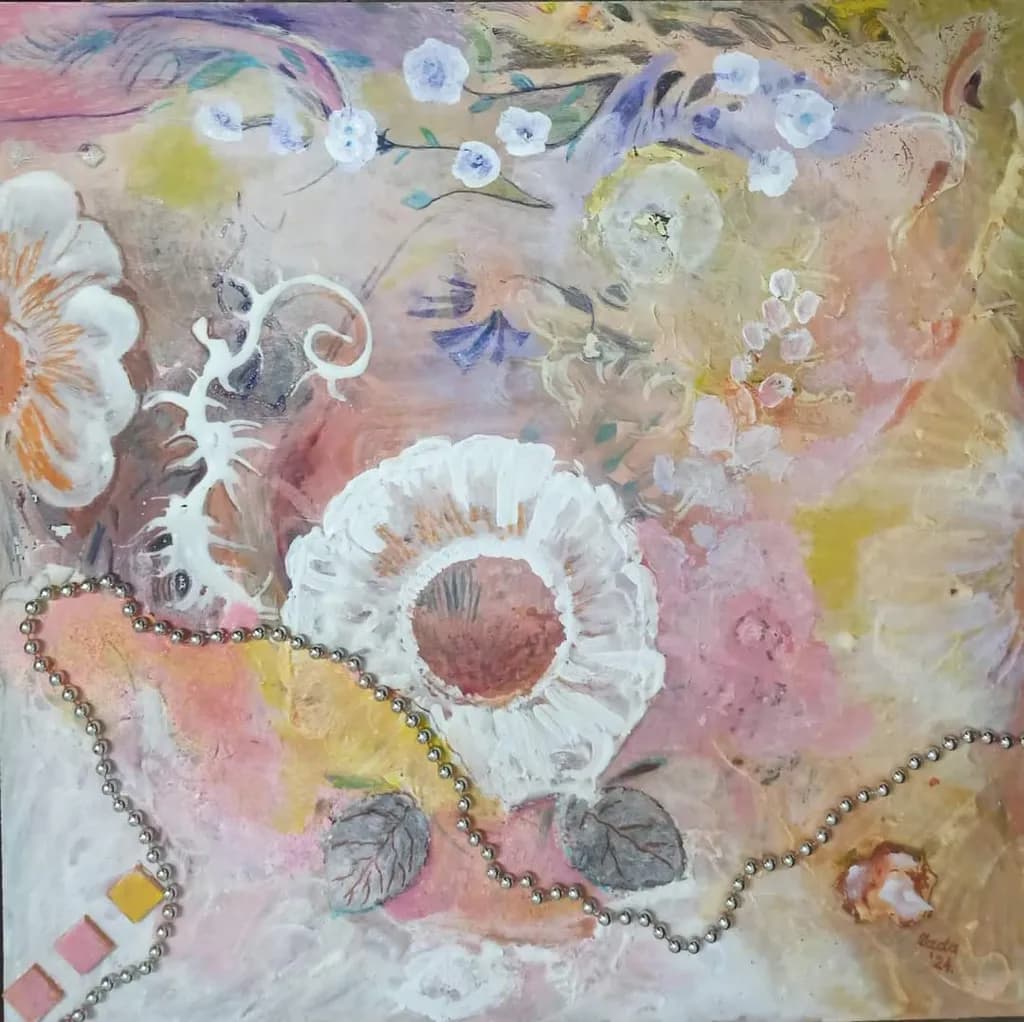 Whispers of Spring: A Floral Dreamscape in Pastel Hues