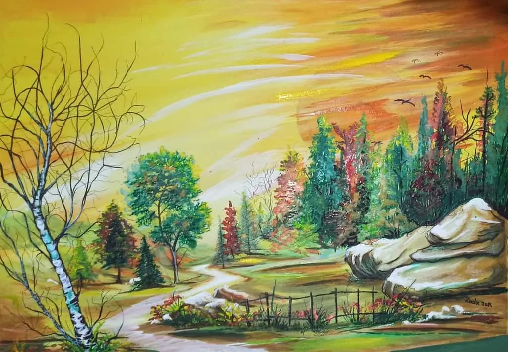 Whispers of Autumn: A Serene Journey Through Nature's Palette